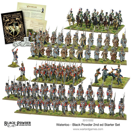 Black Powder 2nd Edition Waterloo - zestaw startowy 