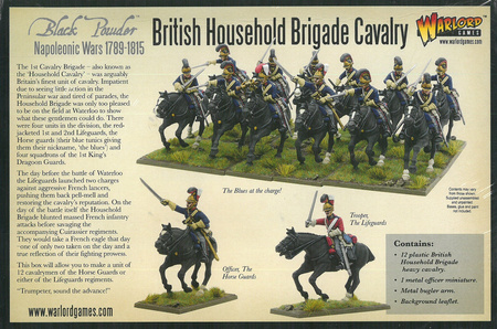 Black Powder British Household Brigade Cavalry 1789-1815