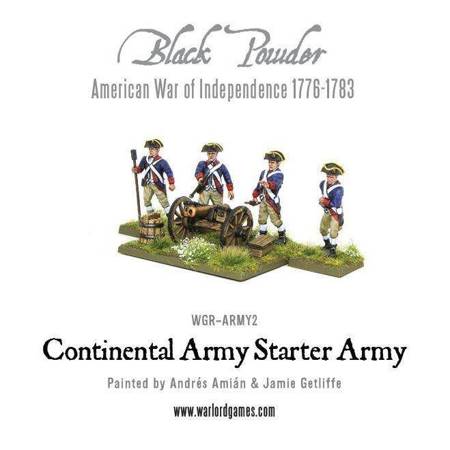 Black Powder Continental Army Starter Army - Amerykańska Wojna o Niepodległość 1776-1783