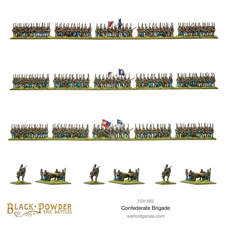 Black Powder Epic Battles Confederate Brigade