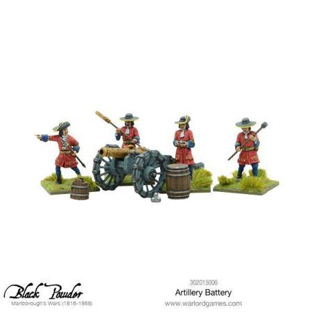 Black Powder Marlborough's Wars Artillery Battery 1701-1714