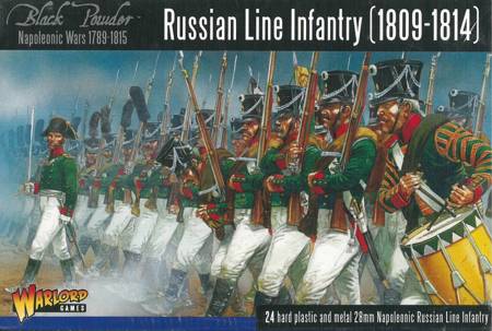 Black Powder Russian Line Infantry 1809-1814