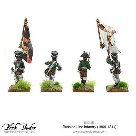 Black Powder Russian Line Infantry 1809-1814