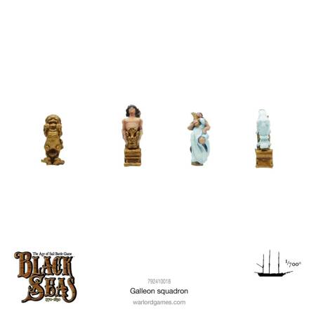 Black Seas Galleon Squadron / Galeony 1:700