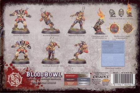 Blood Bowl The Doom Lords - drużyna