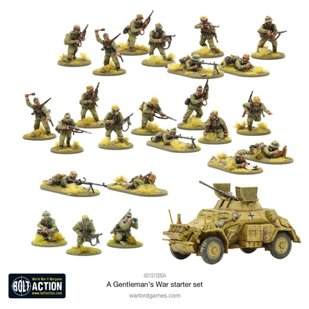 Bolt Action A Gentelman's War Starter Set - zestaw startowy