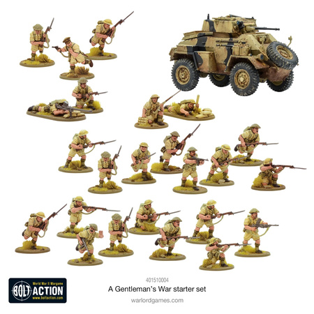 Bolt Action A Gentelman's War Starter Set - zestaw startowy