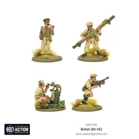 Bolt Action British 8th Army HQ