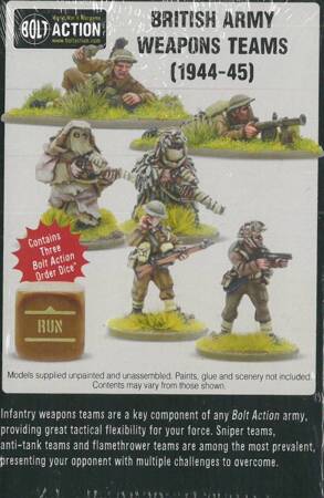 Bolt Action British Army Weapons Teams (1944-45)