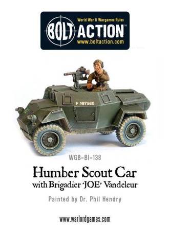 Bolt Action British Humber Scout Car