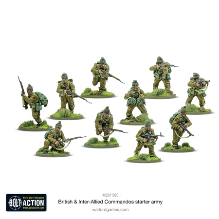 Bolt Action British & Inter-Allied Commandos Starter Army