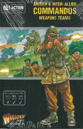 Bolt Action British & Inter-Allied Commandos Weapons Teams