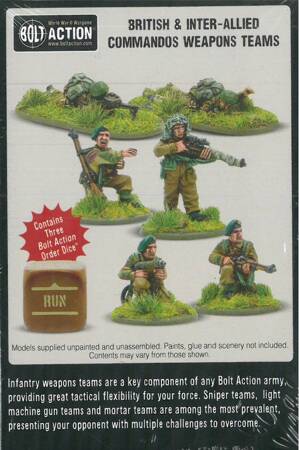 Bolt Action British & Inter-Allied Commandos Weapons Teams