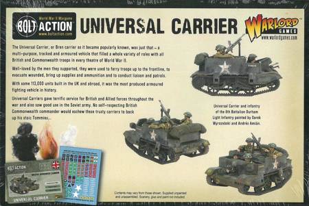 Bolt Action British Universal Carrier