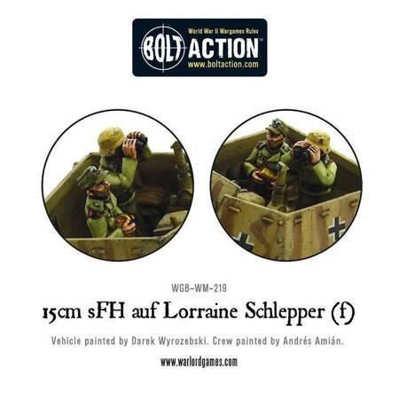 Bolt Action German 15cm sFH auf Lorraine Schlepper(f)