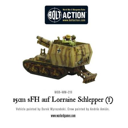 Bolt Action German 15cm sFH auf Lorraine Schlepper(f)