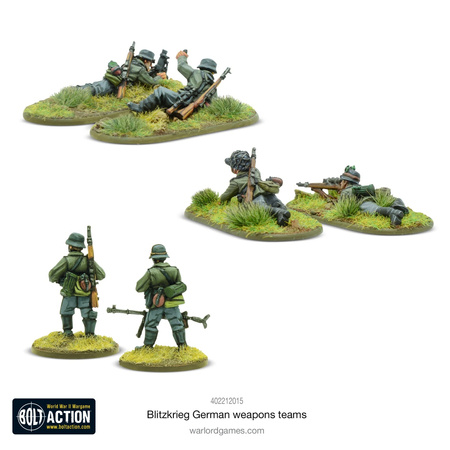 Bolt Action German Blitzkrieg Weapons Team