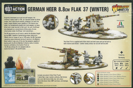 Bolt Action German Heer 8.8 cm Flak 37 (Winter)