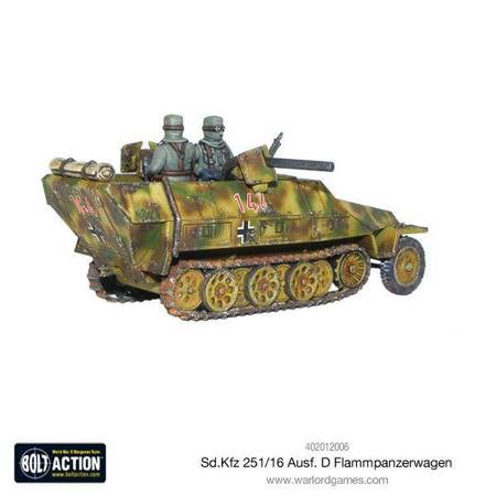 Bolt Action German Sd.Kfz 251/16 Ausf D Flammpanzerwagen