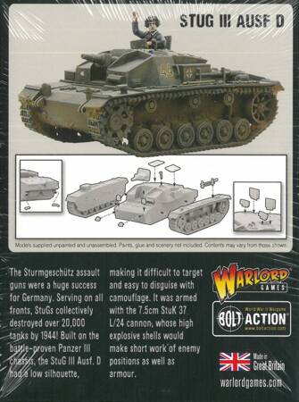 Bolt Action German StuG III Ausf. D Assault Gun