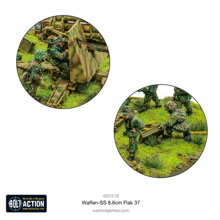 Bolt Action German Waffen-SS 8.8 cm Flak 37