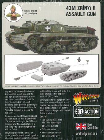 Bolt Action Hungarian Army 43M Zrinyi II Assault Gun