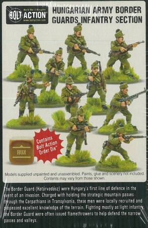 Bolt Action Hungarian Army Border Guards Infantry Section