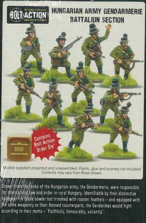 Bolt Action Hungarian Army Gendarmerie Battalion Section