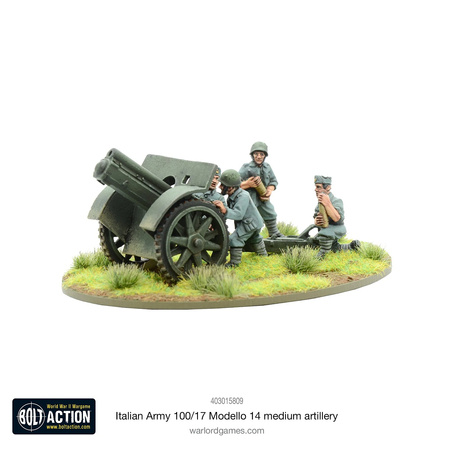 Bolt Action Italian 100/17 Modello 14 Medium Artillery