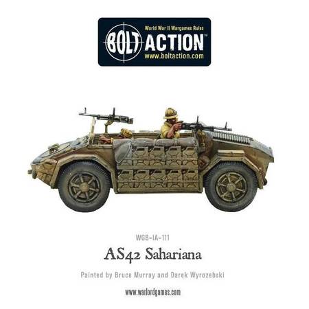 Bolt Action Italian AS42 Sahariana