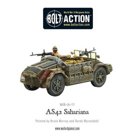 Bolt Action Italian AS42 Sahariana