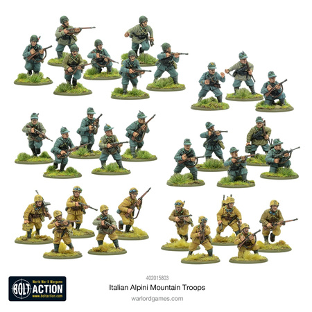 Bolt Action Italian Alpini Mountain Troops