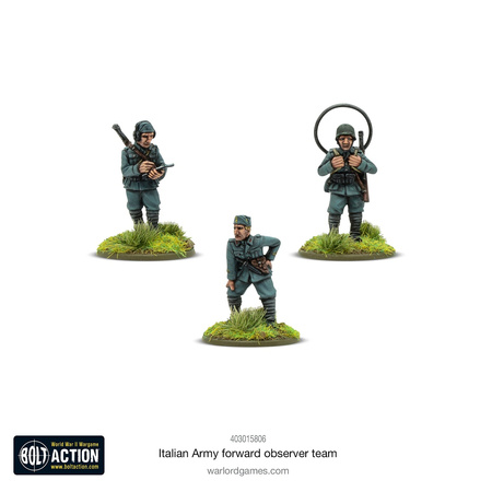 Bolt Action Italian Army Forward Observer Team