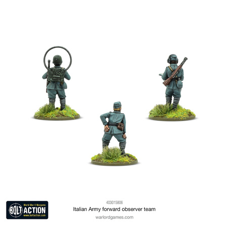 Bolt Action Italian Army Forward Observer Team