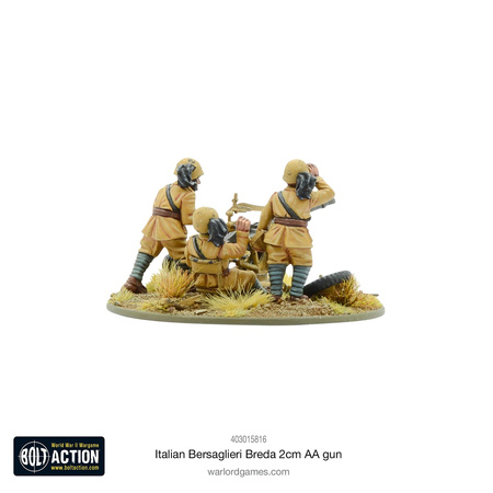 Bolt Action Italian Bersaglieri Breda 2cm AA Gun