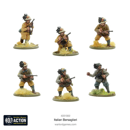 Bolt Action Italian Bersaglieri Infantry / Bersalierzy