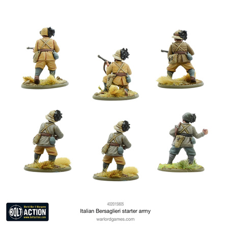 Bolt Action Italian Bersaglieri Starter Army / Bersalierzy