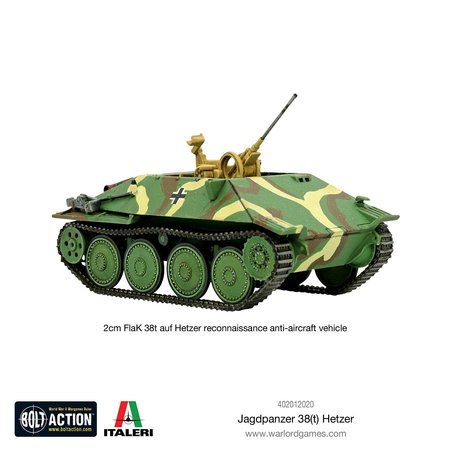 Bolt Action Jagdpanzer 38(t) Hetzer / Flammpanzer 38(t)