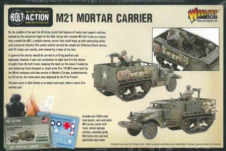 Bolt Action M21 Mortar Carrier Half-track