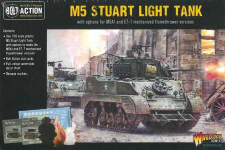 Bolt Action M5 Stuart Light Tank