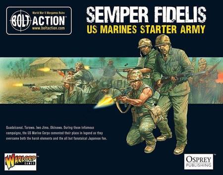 Bolt Action Semper Fidelis US Marines Starter Army