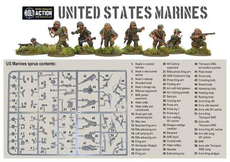 Bolt Action Semper Fidelis US Marines Starter Army