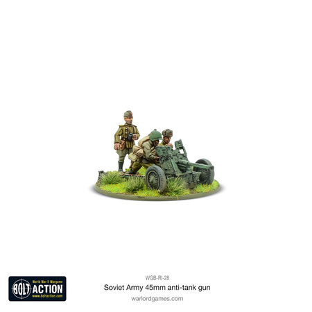 Bolt Action Soviet Army 45mm Anti-Tank Gun