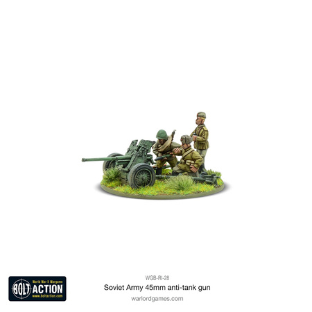 Bolt Action Soviet Army 45mm Anti-Tank Gun