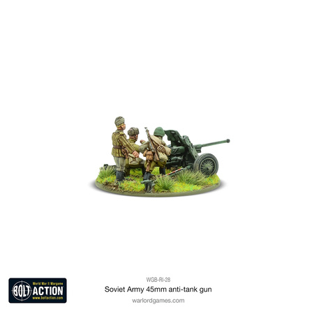 Bolt Action Soviet Army 45mm Anti-Tank Gun