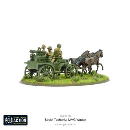 Bolt Action Soviet Army Tachanka MMG Wagon