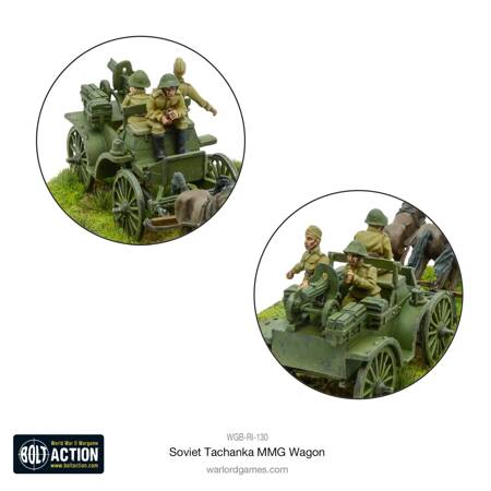 Bolt Action Soviet Army Tachanka MMG Wagon