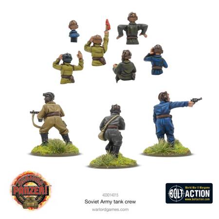 Bolt Action Soviet Army Tank Crew / Achtung Panzer!