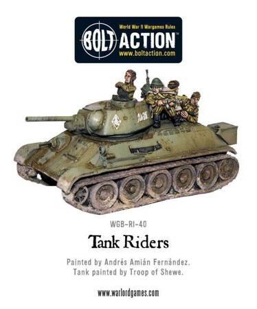 Bolt Action Soviet Army Tank Riders