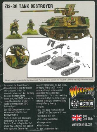 Bolt Action Soviet ZIS-30 Tank Destroyer